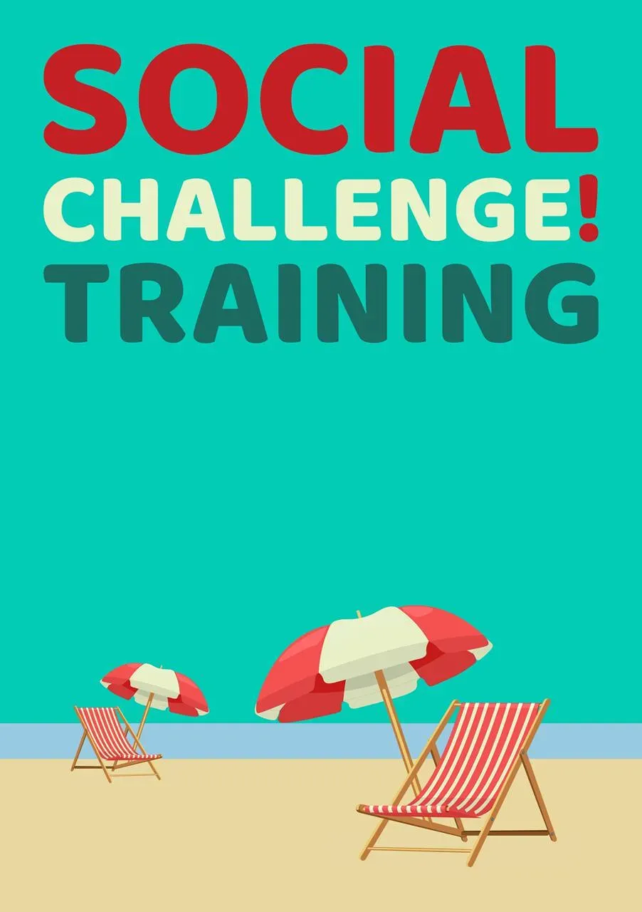 social challenge training beeld