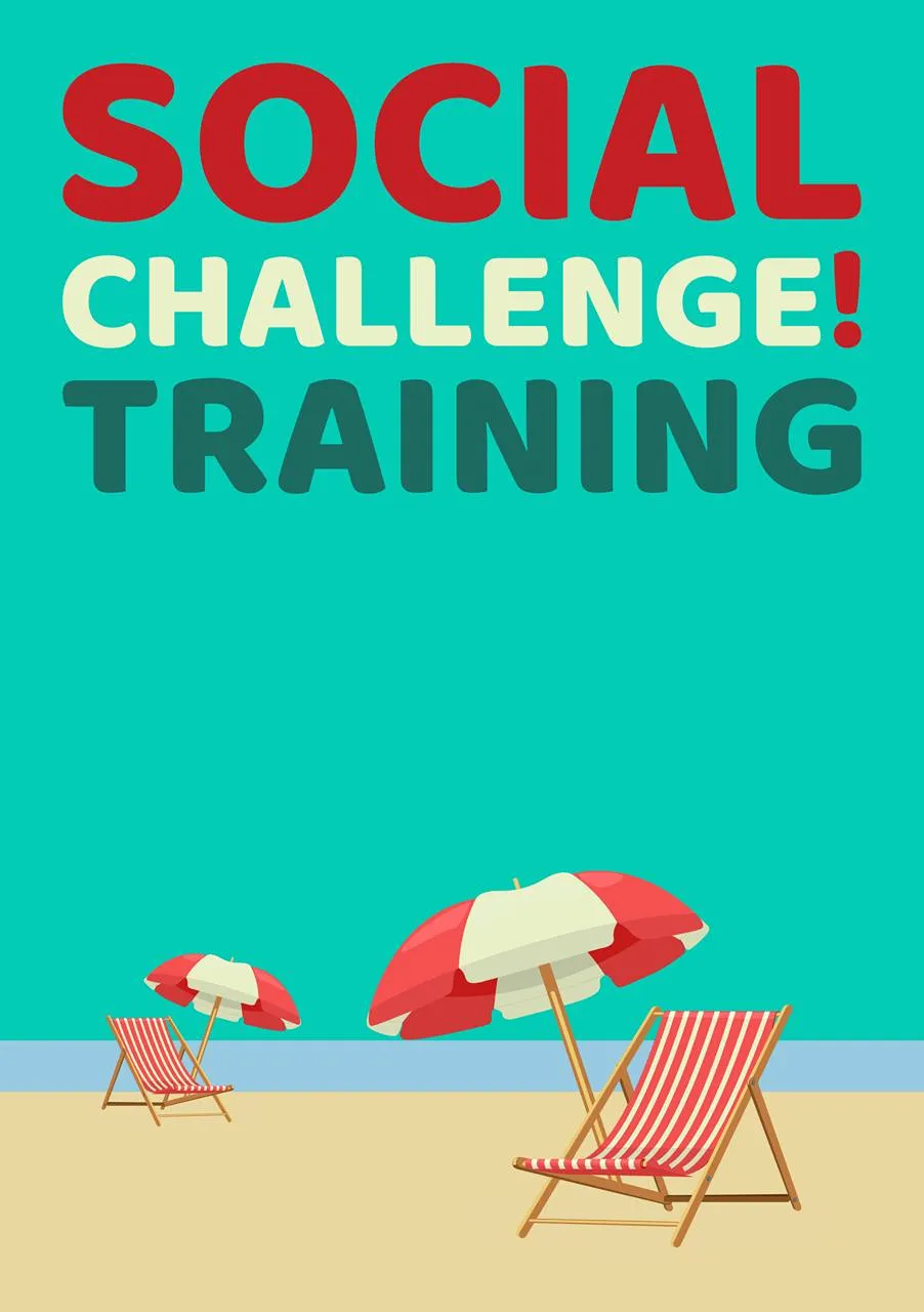 social challenge training beeld